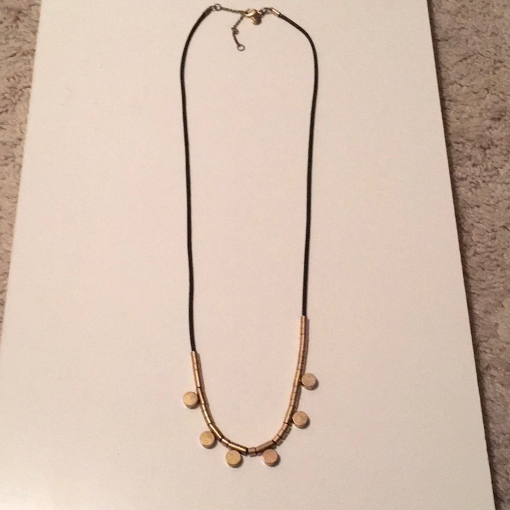 J. Crew Factory Rope Chain Beaded Necklace
